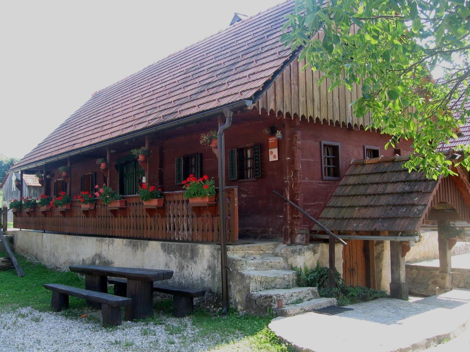 Вилла Tourist Farm Pri Martinovih Krska Vas Экстерьер фото